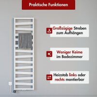 Badheizkörper elektrisch Mittelanschluss ZEBRA...